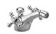 Dornbracht-MADISON-Bidet-Einlochbatterie-mit Ablaufgarnitur-Ausladung 125mm-platin gebürstet, 24510360-06 Galeriebild 2